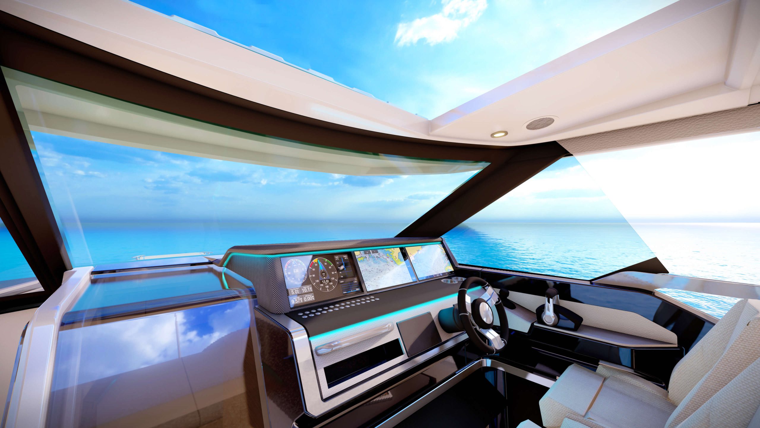 Saxdor 400 GTO advanced navigation system | Source: Saxdor Yachts OY