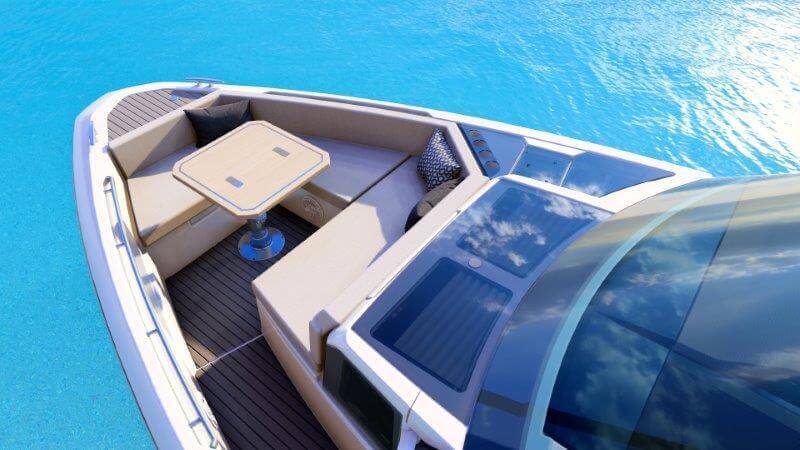 Saxdor 400 GTO stern | Source: Saxdor Yachts OY 