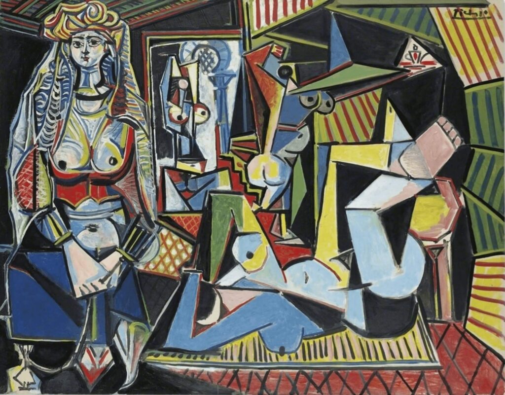 Pablo Picassos' Les femmes d'Alger (Women of Algiers) O Version 1955