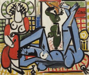 Pablo Picassos' Les femmes d'Alger (Women of Algiers) 1955