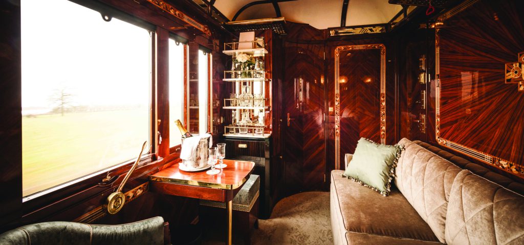 Venice Simplon-Orient-Express Cabin | Source: Travel + Leisure