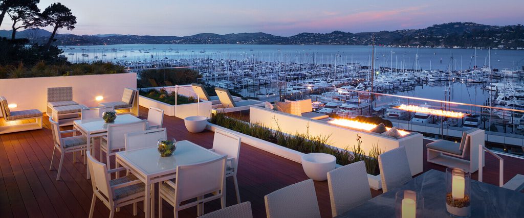 Enjoy and evening of dining at Casa Madrona | Sausalito, California