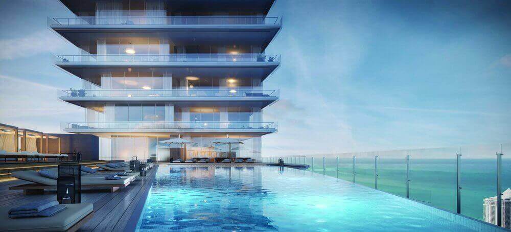 Infinity pool | Source: Aston Martin Residences Miami