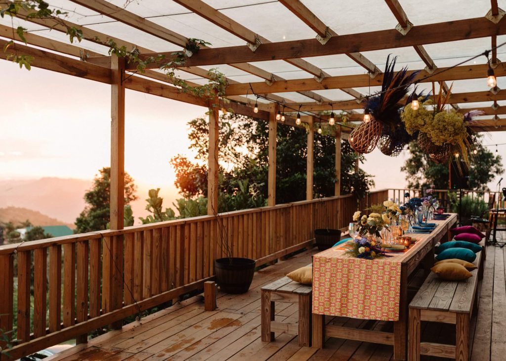 Sunrise views of the Cayey, Puerto Rico countryside |  source: El Pretexto