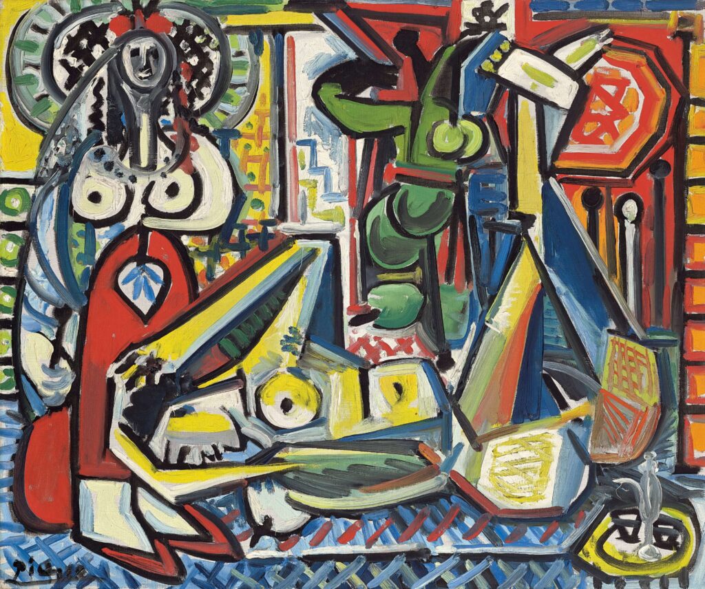 Pablo Picassos' Les femmes d'Alger - Version F