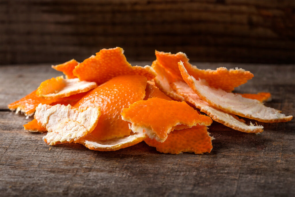 Orange peels