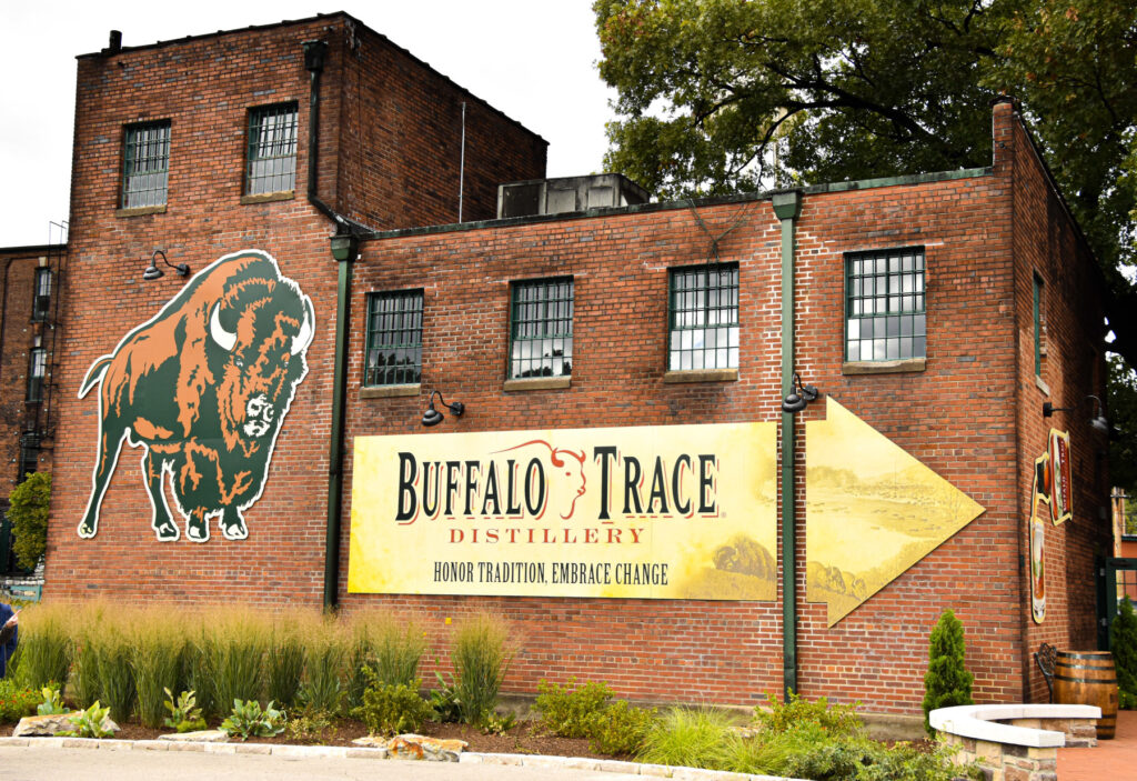 Buffalo Trace Distillery Sign